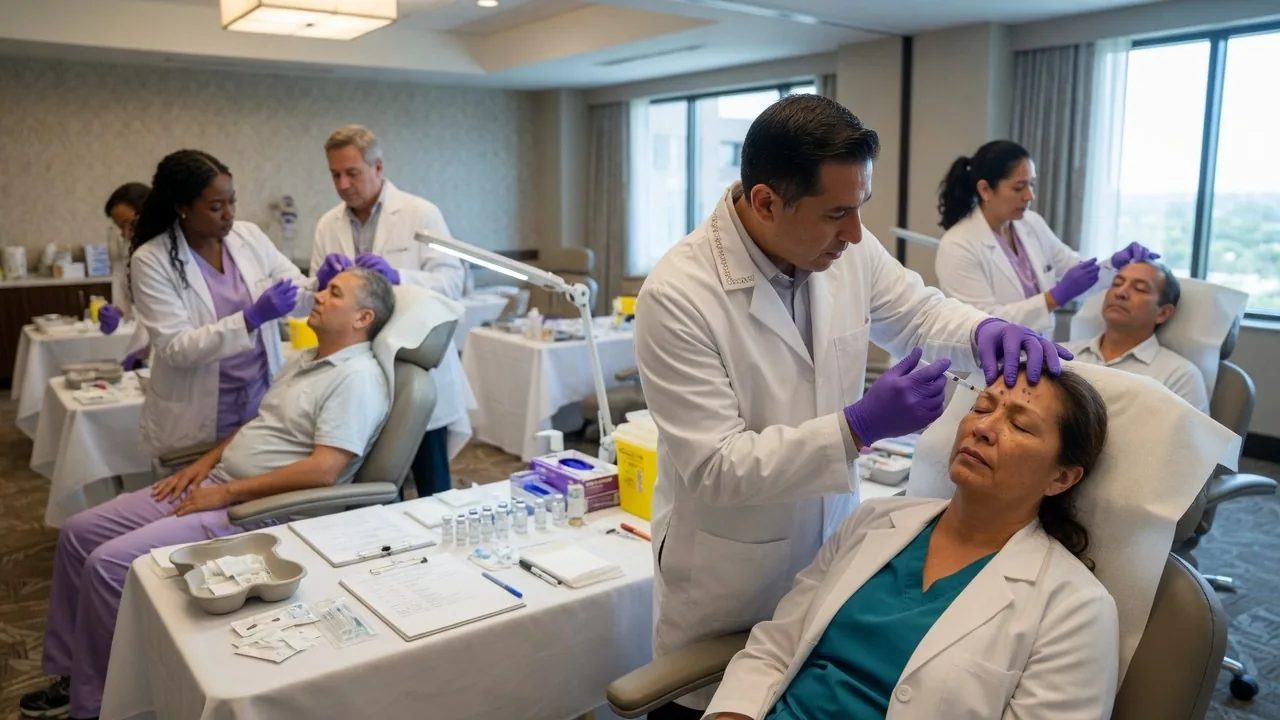 Medical aesthetics training workshop